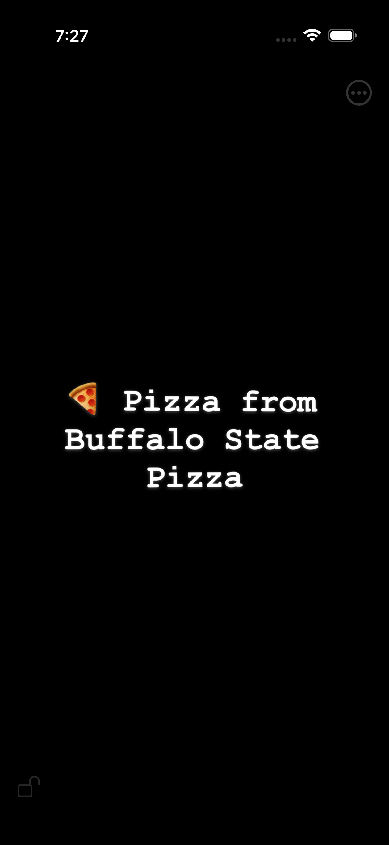 Decision Shaker main screen